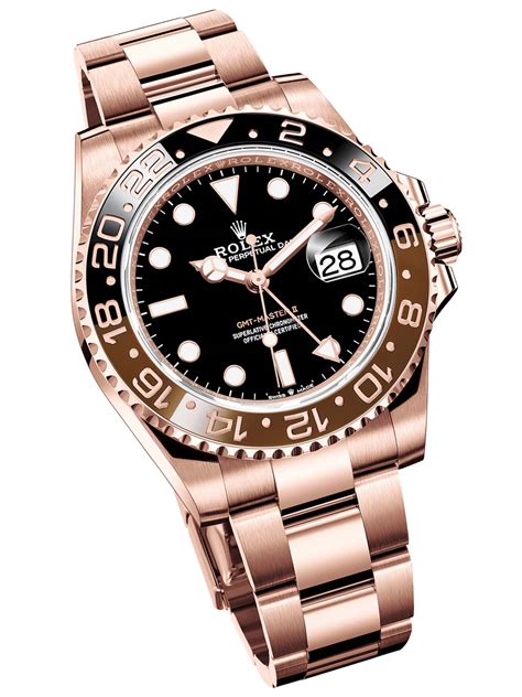 everose gold rolex gmt